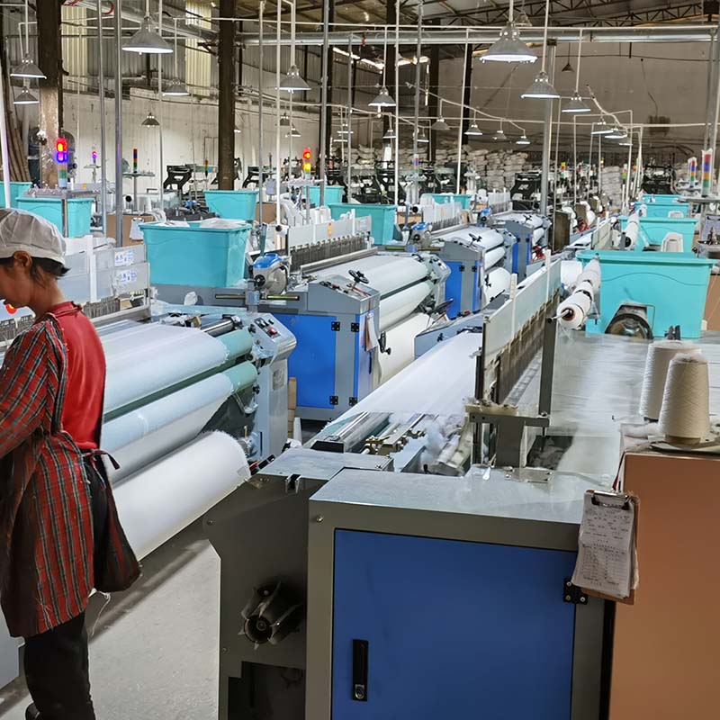 横洗洁巾工厂展示